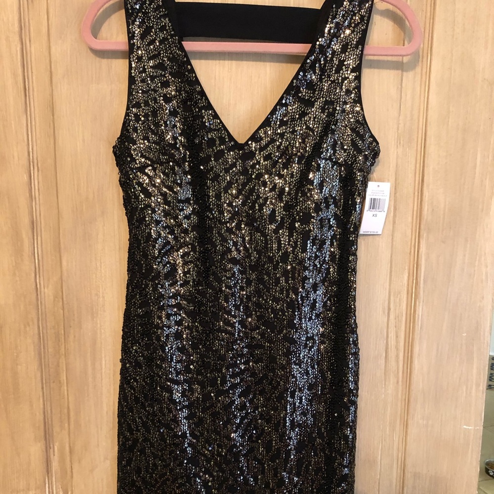 Beaded cocktail dress